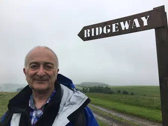 britain's ancient tracks with tony robinson 2016 poster