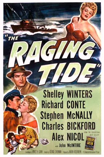 the raging tide 1951 poster