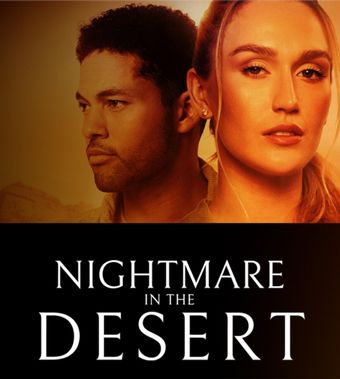 nightmare in the desert 2024 poster