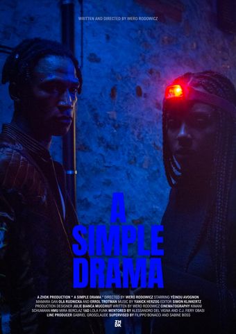 a simple drama poster