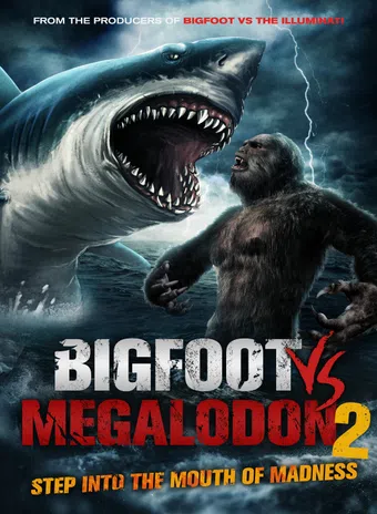 bigfoot vs megalodon 2 2023 poster