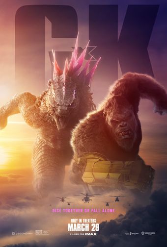 godzilla x kong: the new empire 2024 poster