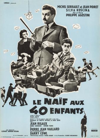 le naïf aux 40 enfants 1957 poster