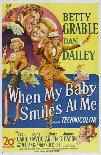 when my baby smiles at me 1948 poster