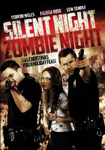 silent night, zombie night 2009 poster