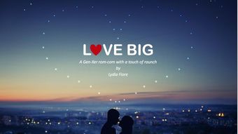 love big poster