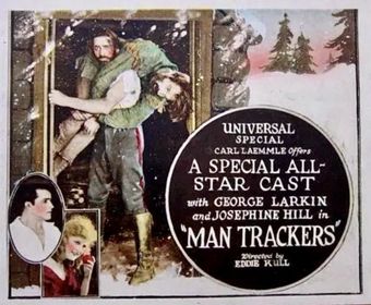 the man trackers 1921 poster