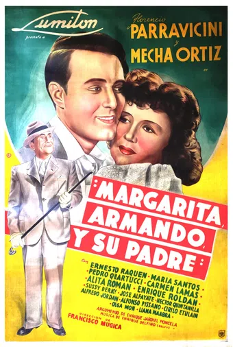 margarita, armando y su padre 1939 poster