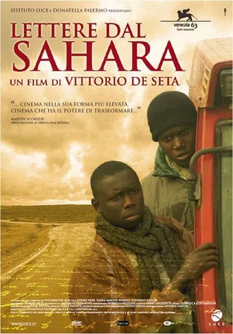 lettere dal sahara 2006 poster