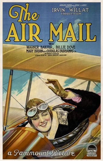 the air mail 1925 poster