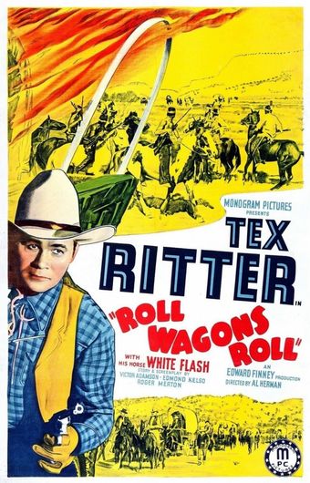 roll wagons roll 1940 poster