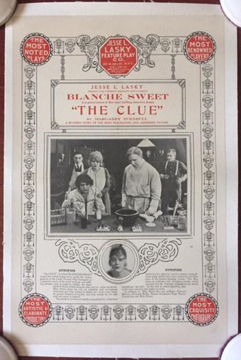 the clue 1915 poster