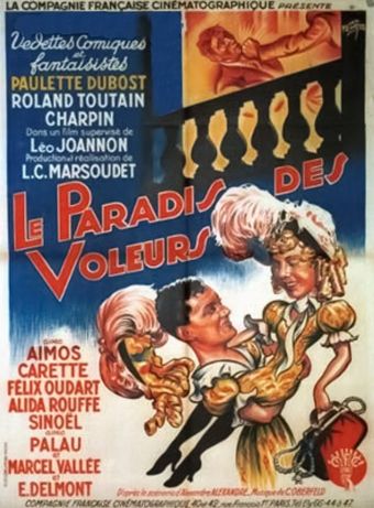 le paradis des voleurs 1939 poster