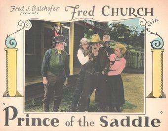 prince of the saddle 1926 poster