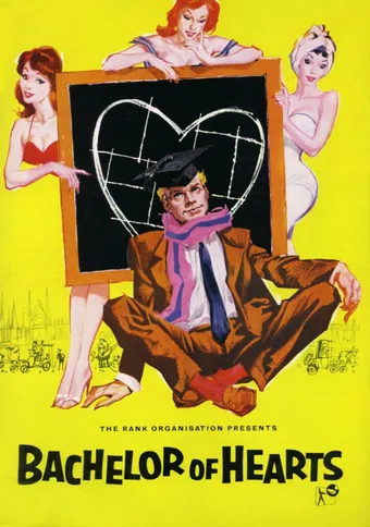 bachelor of hearts 1958 poster