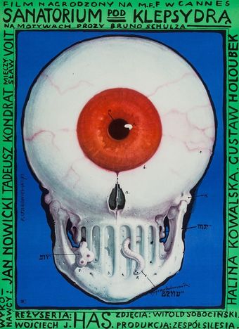 sanatorium pod klepsydra 1973 poster