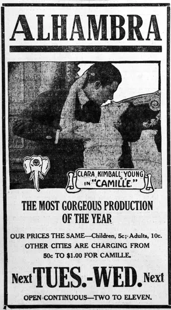 camille 1915 poster