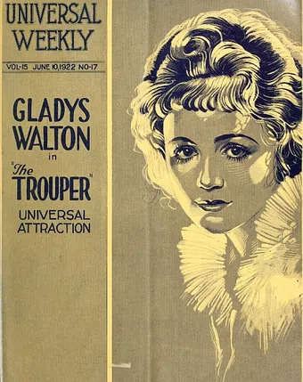 the trouper 1922 poster