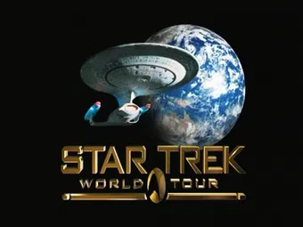 star trek world tour 1998 poster