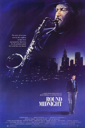 'round midnight 1986 poster