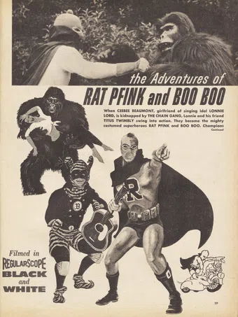 rat pfink a boo boo 1966 poster