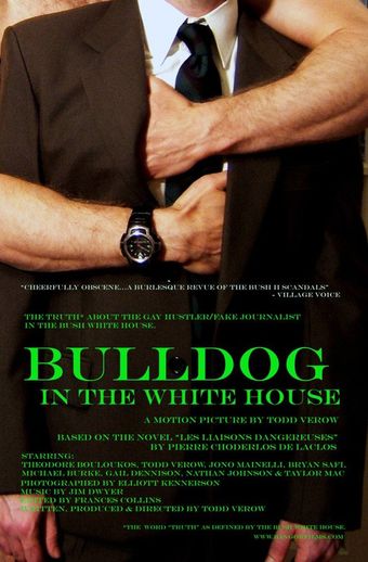 bulldog in the white house 2006 poster