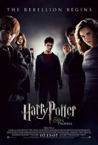 harry potter and the order of the phoenix 2007 poster