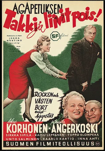 takki ja liivit pois! 1939 poster