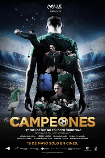 campeones 2018 poster