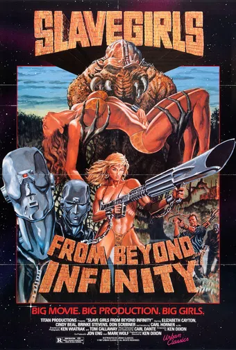 slave girls from beyond infinity 1987 poster