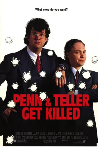 penn & teller get killed 1989 poster