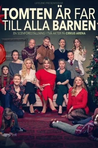 tomten är far till alla barnen 2024 poster