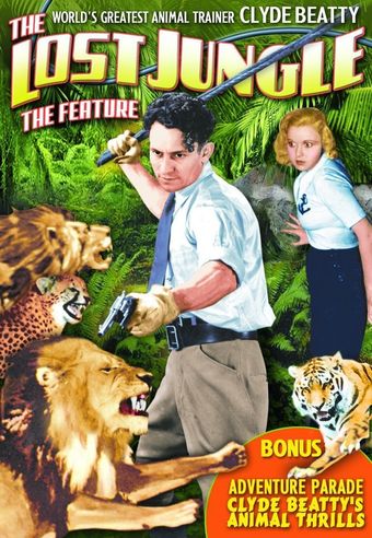 the lost jungle 1934 poster