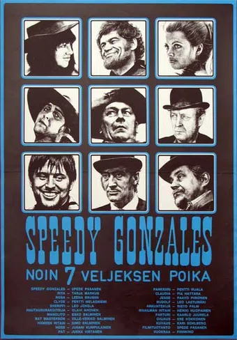 speedy gonzales - noin 7 veljeksen poika 1970 poster