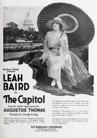 the capitol 1919 poster