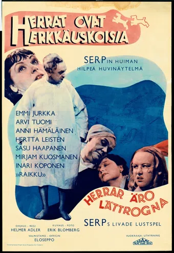 herrat ovat herkkäuskoisia 1939 poster