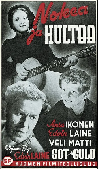 nokea ja kultaa 1945 poster