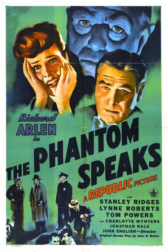 the phantom speaks 1945 poster