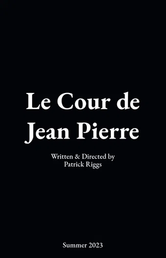 le cour de jean pierre 2023 poster