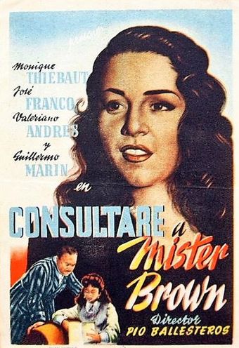 consultaré a mister brown 1946 poster