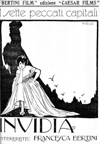 l'invidia 1919 poster