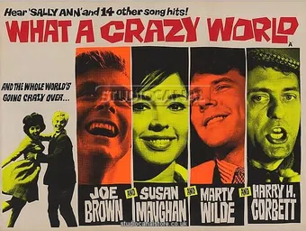 what a crazy world 1963 poster