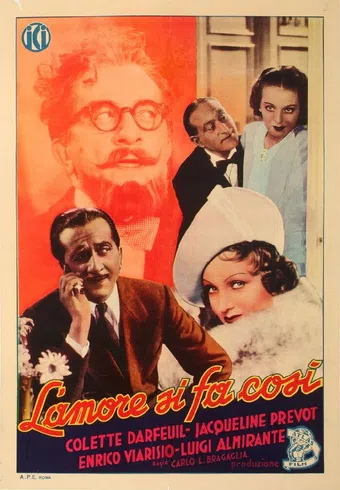 l'amore si fa così 1939 poster