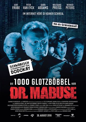 die 1000 glotzböbbel vom dr. mabuse 2018 poster