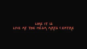 like it is: yes at mesa arts centre 2015 poster