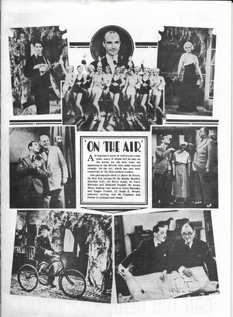 on the air 1934 poster