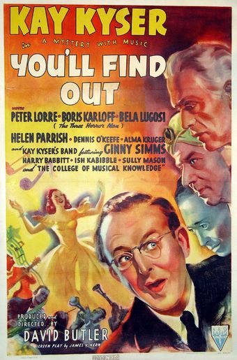 you'll find out 1940 poster