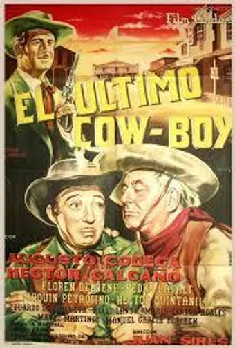 el último cowboy 1954 poster