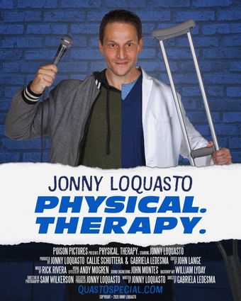 jonny loquasto: physical. therapy. 2021 poster