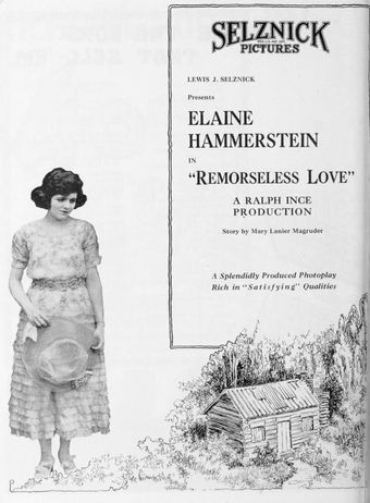 remorseless love 1921 poster